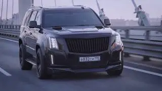 Cadillac Escalade - Unicom project - Aggressor body kit and forged wheels