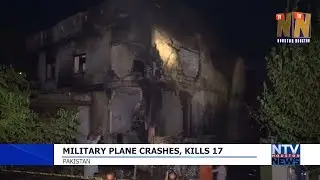Pakistani military plane crashes near garrison city, kills 17