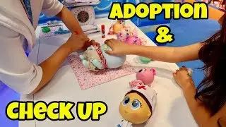Adopting A Baby for Cookie Swirl C at DIstroller World & Check up!!!!