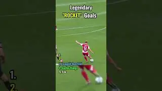 Legendary ROCKET GOALS ⚡🥶 #shorts #viralshorts #shortsfeed  #football #footballshorts #trending