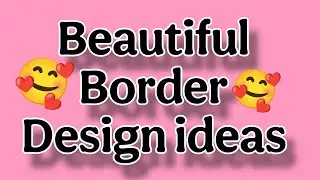 Circle Border Design For Project/Project Work Designs/Front page design/A4 Sheet/Project Design