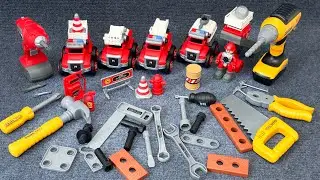 22 Minute Satisfying Unboxing Building Engineering Power Tools Toy Playset ASMR | Toy Review