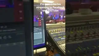 Live streaming to Facebook and YouTube #ProPresenter