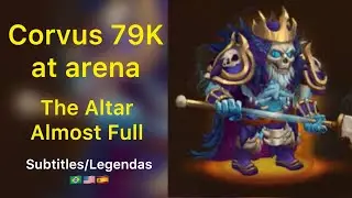 Corvus 79K at arena the altar almost full