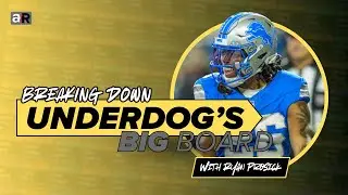 Underdog Big Board Draft with Ryan Prosick