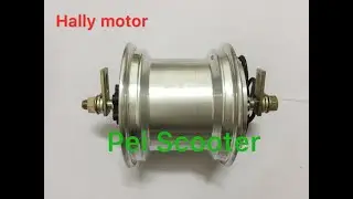 6 inch mini hally motor brushless wheel hub motor for scooter motor phub-144