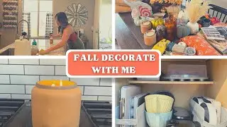 new* FALL CLEAN|ORGANIZE|DECORATE WITH ME||CARAWAY UPDATE|SIMPLE FARMHOUSE DECOR🍂