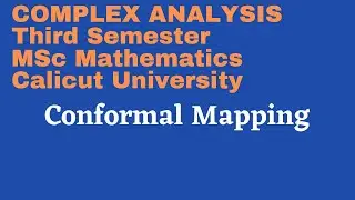 Video-16|Paths|Smooth Path|Conformal Mapping|Isogonal Mapping|
