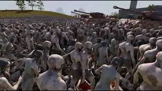 10 Sherman VS 10 Millions Standard Zombie   Ultimate Epic Battle Simulator 2   UEBS 2