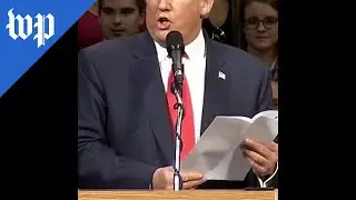 Trump falsely tells Fox News he never said 'Lock her up'