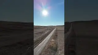 Take me home country roads.  The Nebraska Sandhills.  Featuring the SkyRover X1 Mini drone.