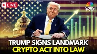 LIVE: Trump Signs Landmark GENIUS Act, Hailing 
