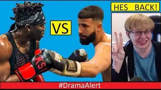 KSI Sparring Adam Saleh! #DramaAlert FaZe McDonald's - CallMeCarson RETURNS! Good Guy David Dobrik!
