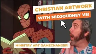 Midjourney v5 brings SHOCKING results for Bible prompts! Gamechanger for Artwork for Christians.