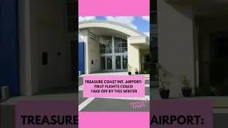 Commercial Flights Set for Treasure Coast Airport Winter 2025