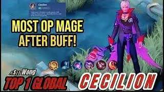 Gameplay Cecilion Most OP Mage After Buff! 84% WR!