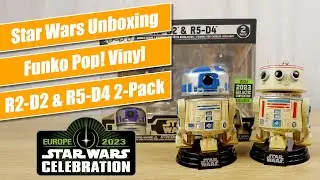 Funko Pop! Vinyl R2-D2 & R5-D4 Exclusive 2-Pack - Star Wars Unboxing