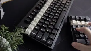 완제품 커스텀 키보드와 넘버패드 KEYNETIX HERTZ 87 | HERTZ 21