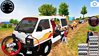 New Ven Driving Simulator Game Village Road | Minibus Driving Game Mountain Road 2025 |  #games 