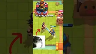 Strategy Game Clash Royale 💀#clashroyale#shorts
