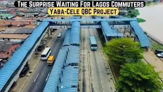 The Lagos Quality Bus Corridor (QBC) For The Yaba-Cele Route || Ongoing Demolition At Ojuelegba