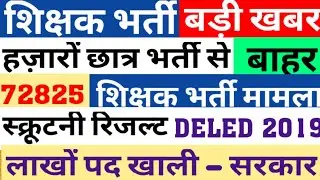 SUPERTET 2021|UPPRT|CTET 2021|TGT PGT EXAM|DELED SCRUITINY RESULT|UPTET|CENTRAL GOVT JOB|CAREER BIT