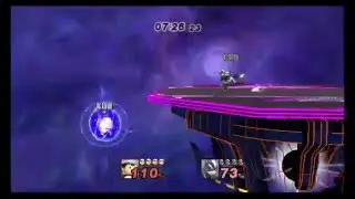 Project M v.3.61 CC Test: Ness (K.D.Washi) VS Wolf (Lvl 9 CPU)
