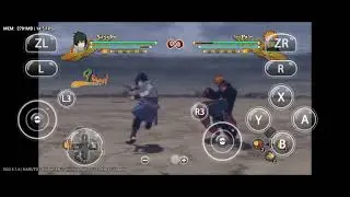 Test Main Game Naruto Storm 3 di Helio G85 Egg NS 4.1.6 + Switch droid Mod