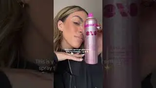 Glitter WATERPROOF/SWEATPROOF setting spray and JUST IN TIME for SAY LESS! SIZE BEAUTY absolutely
