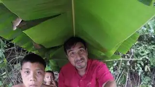 Fishing with my Yanomami nephews