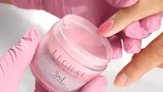 How to use 3in1 Color Powder with Acrylic, Dip & Gel System Step by Step