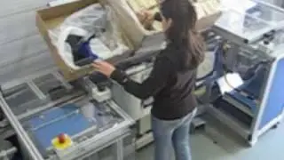 Staubsaugerbeutel Beutelverpackung, halbautomatisch mit PLUG&PACK Verpackungsmaschine www.Strubl.de