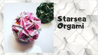Starsea Origami Ball (Tomoko Fuse):  Kusudama Starsea Modular