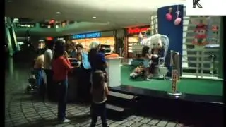 Архивные кадры торгового центра Metro Center 1980-х годов, Финикс, Америка