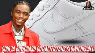 Soulja Boy резко отреагировал на фанатов из-за своих кроссовок Air Force&hellip; Это стало слишком личным.