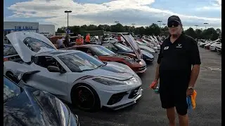 Corvette and Chevy show at Tim Lally  26th Annual Memorial