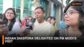 Indian diaspora delighted on PM Modi's visit | DD India