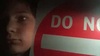 10 Man has a do not enter sign 