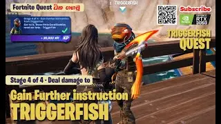 Stage 4 of 4 - Gain further instruction from Triggerfish - Fortnite Triggerfish Quest