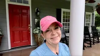 Getting the Front Porch Wedding Ready
