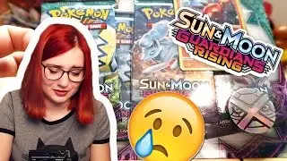 POPŁAKAŁAM SIĘ ;( NOWE BOOSTERY GUARDIANS RISING - Opening Kart Pokemon