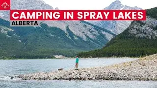 Camping in Canada: Spray Lakes, Canmore, Alberta