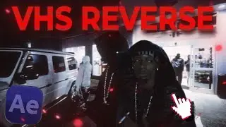 EASY DARK VHS REVERSE EFFECT AFTER EFFECTS