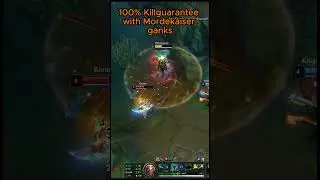 Mordekaiser jungle ganks are crazy with his passive #leagueoflegends