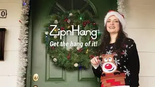 ZipnHang &ndash; простой и гениальный способ повесить декор, не повредив дверь (краткая версия)