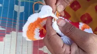 Laddu Gopal ji ki woollen wali dress par leaf ka design kase banate hai 