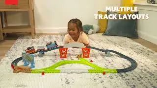 Thomas & Friends Talking Thomas & Brake Car Bruno Motorised Train Track Playset