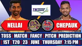 TNPL 2022 1st Match Chepauk Super Gillies vs Nellai Royal Kings Prediction - CSG vs NRK 1ST MATCH