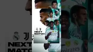 Day 49 of daily design inspiration | Real Madrid vs Juventus Next Match Poster | Pre-Season Tour Art