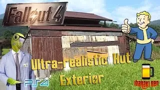 Fallout 4 - Perfect Settlements - Ultra Realistic Shed Exterior
